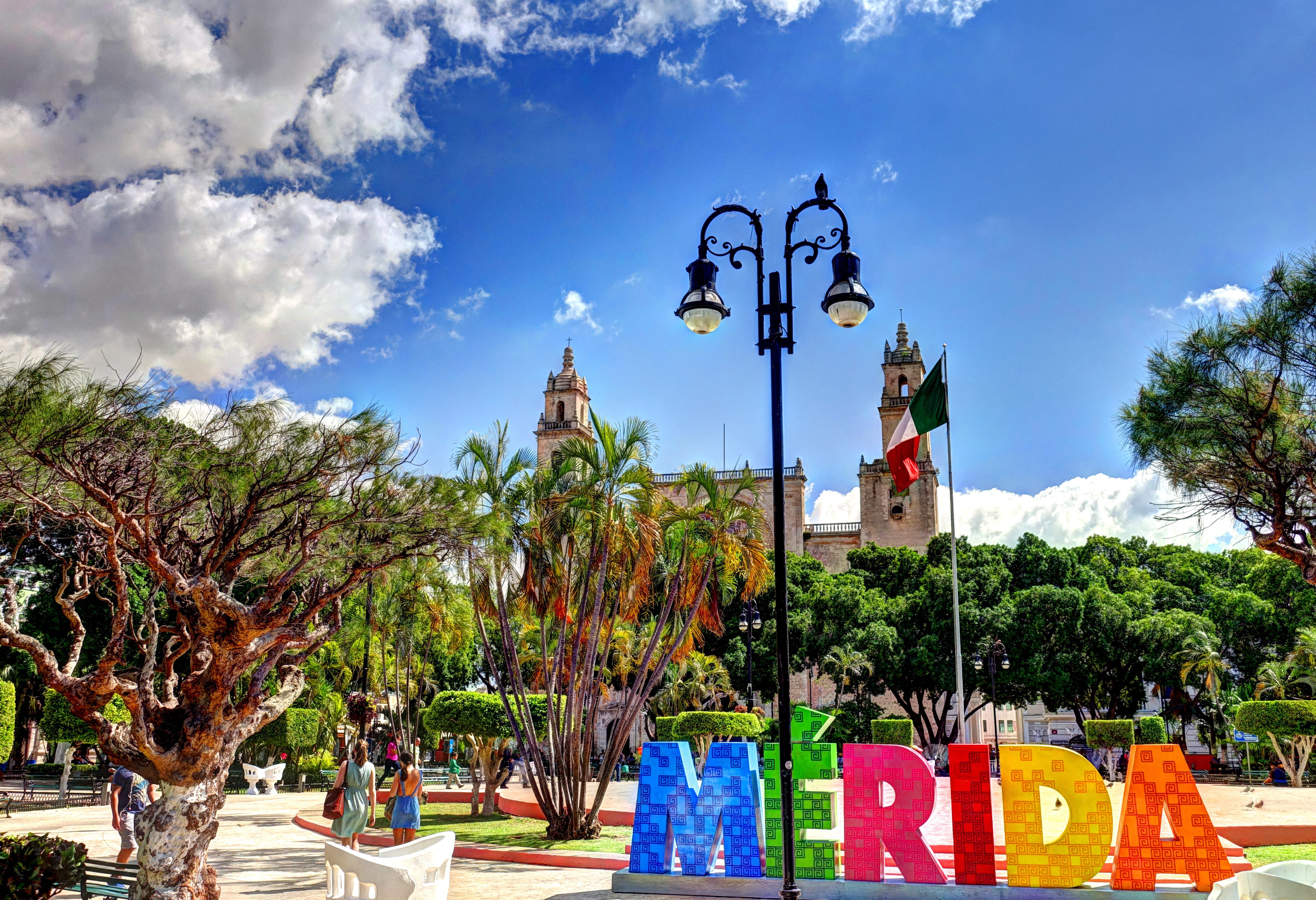 Koloniaal centrum van Merida in Yucatan